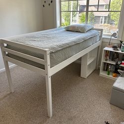 Loft Bed With Pull Out Desk