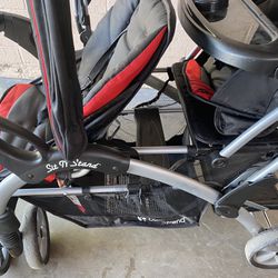 Double Baby Stroller $120 Good Condition 