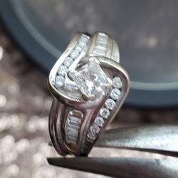 Diamond Wedding Set