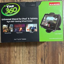 TAB 360 Universal Stand For iPad & tablets Gyro 360° Gaming Wheel Design
