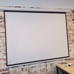 Projector Screen Automatic With Remote $150