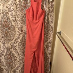 Vera Wang Size 0 Coral 