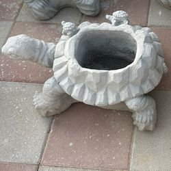 New Flower Pot Made Out Of Cement Perfect Gift 🎁 