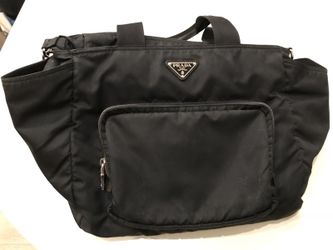 Prada diaper bag