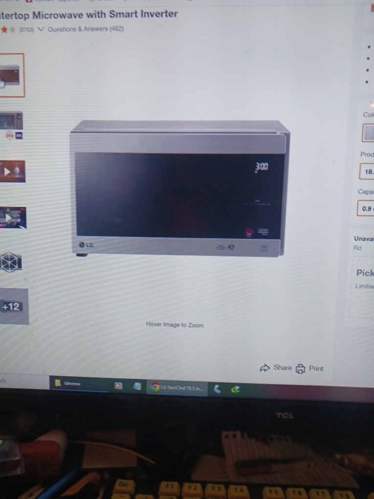 LG Microwave Oven 1000 Watts