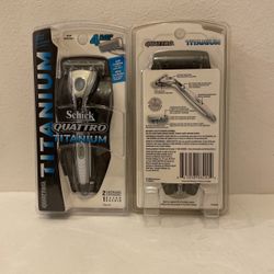 Schick Quattro Titanium 4 Blades Razors