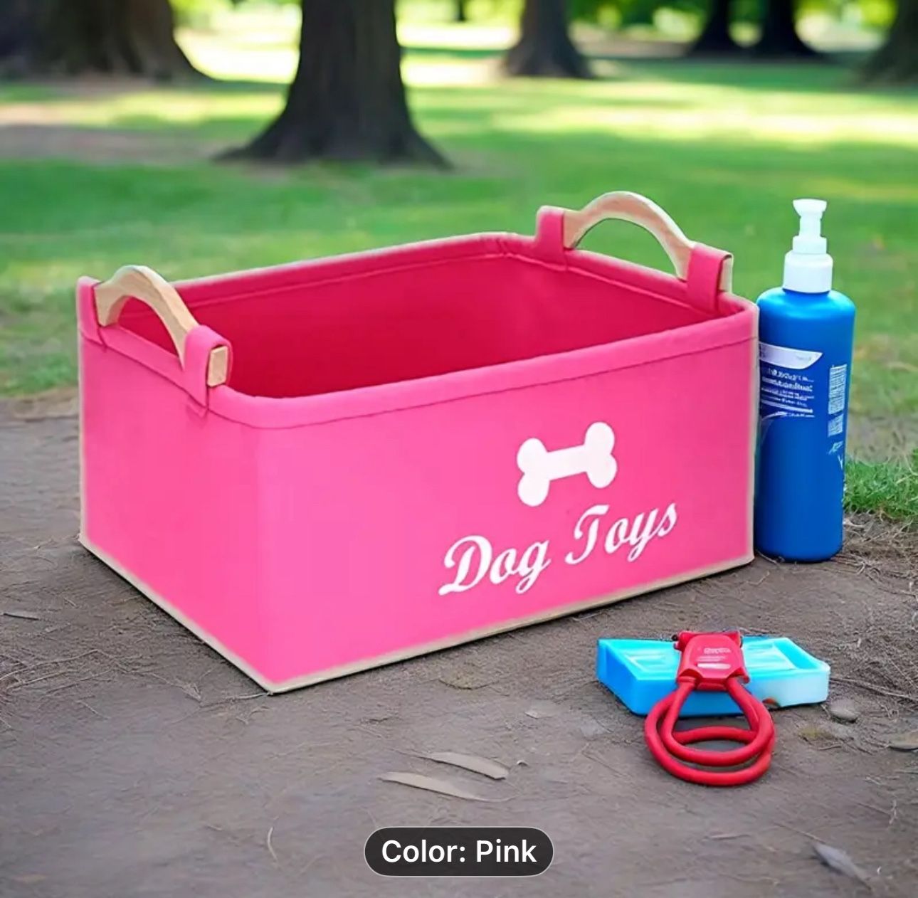 DOG TOY BASKETS - 4 AVAILABLE