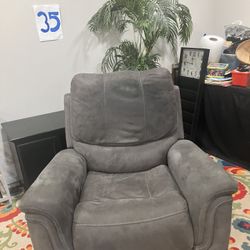 Grey Recliner Chair