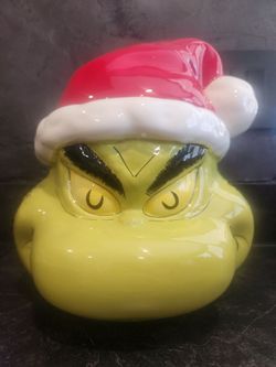 Grinch cookie jar