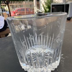 Princess House Glass Ice Bucket