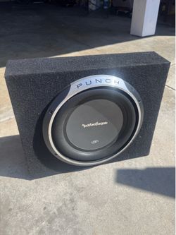 Rockford Fosgate P3S 12” shallow mount sub