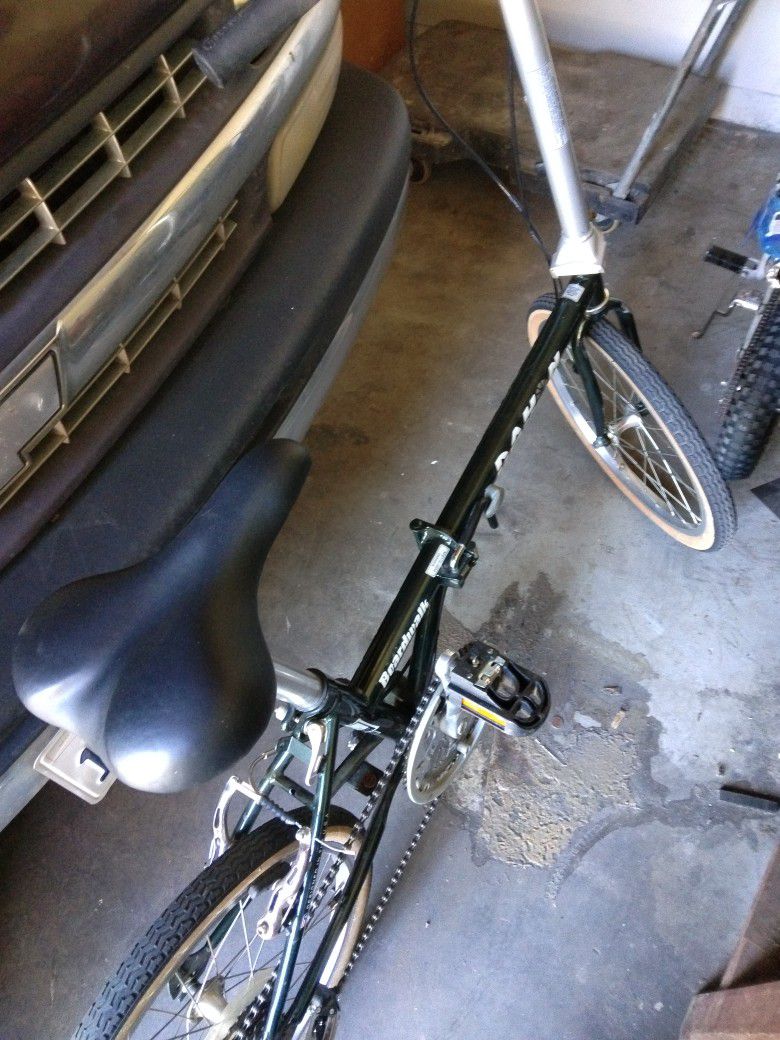 It's A Dahon Seven Speed Fold Up Bike For Five Hundred Dollars 