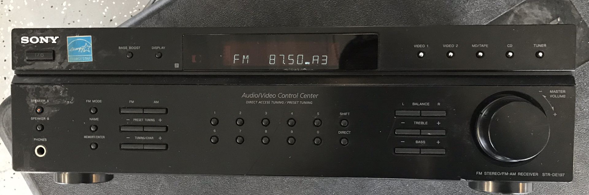 SONY STR-DE197 AUDIO Receiver Stereo Amplifier
