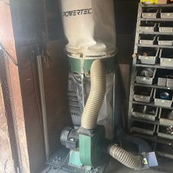 Central pneumatic dust collector