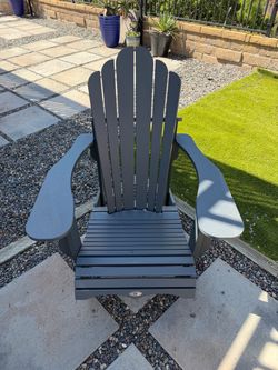 Poly wood Adirondack chairs