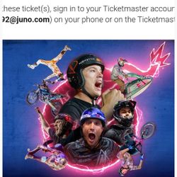 Nitro Circus Off The Rails Tickets (2) For December 14th At 5pm