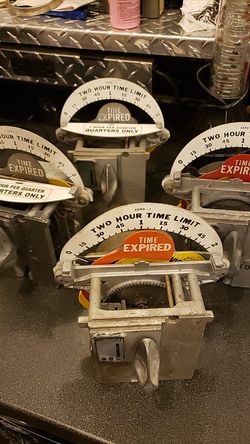 Lot of for parking meter timers