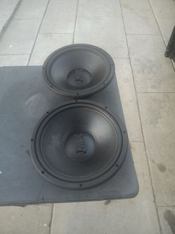 2 Rare 1990's MTX Thunder 15"7000 series Subwoofers
