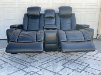 Matching Power Reclining Theater Seating Set