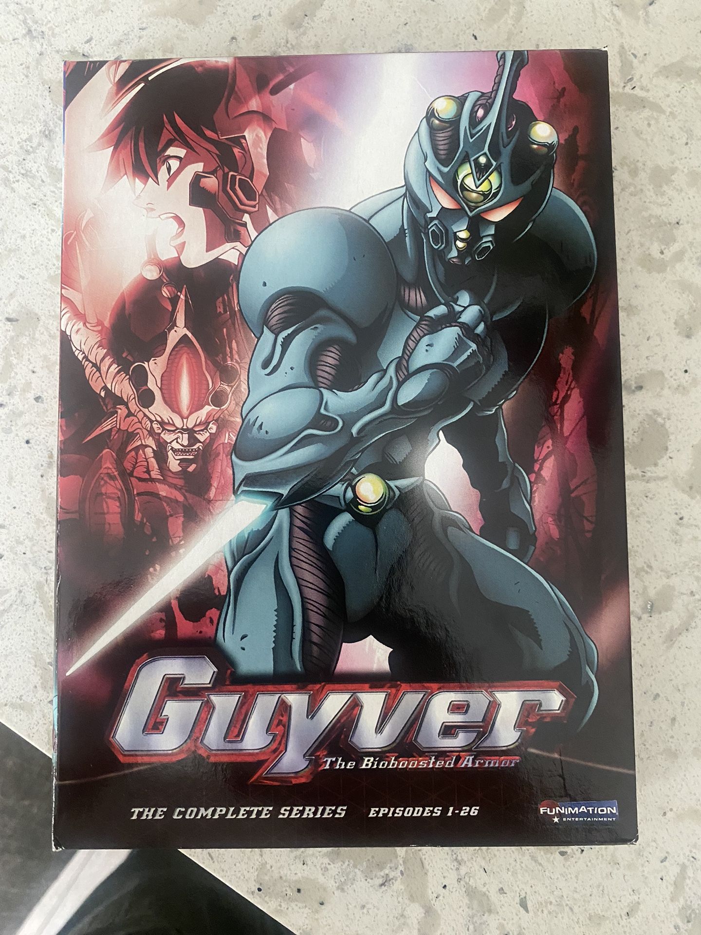 Guyver: The Bio-Boosted Armor Bundle (DVD, 2007, 5-Disc Set) Complete Series R1