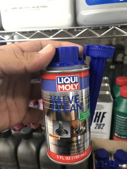 Liquid Moly valve clean