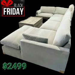 Sophie Ivory 5-Piece Sectional