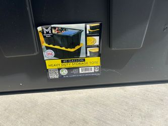 Storage Containers/Totes Good Condition