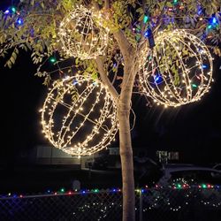 3 Sphere Set Led Lights 