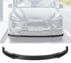 20-25 Tesla Model Y Matte Black Front Bumper Lip