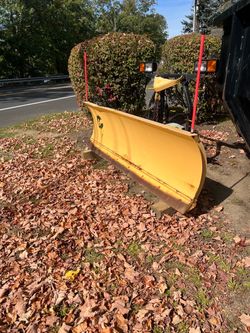 Fisher snow plow
