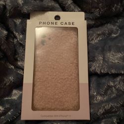 Pink Furry Phone Case