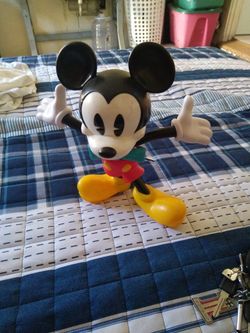 Disney Parks Disney world Mickey Mouse 2019 Drink Holder 10" Figurine BANK 