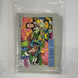 🦸‍♂️ 20 Card Lot - 92' DC Comics Great Battles 