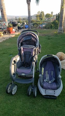 Kraco stroller and car seat