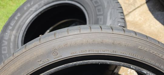 1 Tire 245/40/19 Dunlop Sp Sport Max