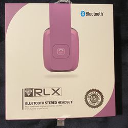 RLX-100 Bluetooth Headset (Purple)