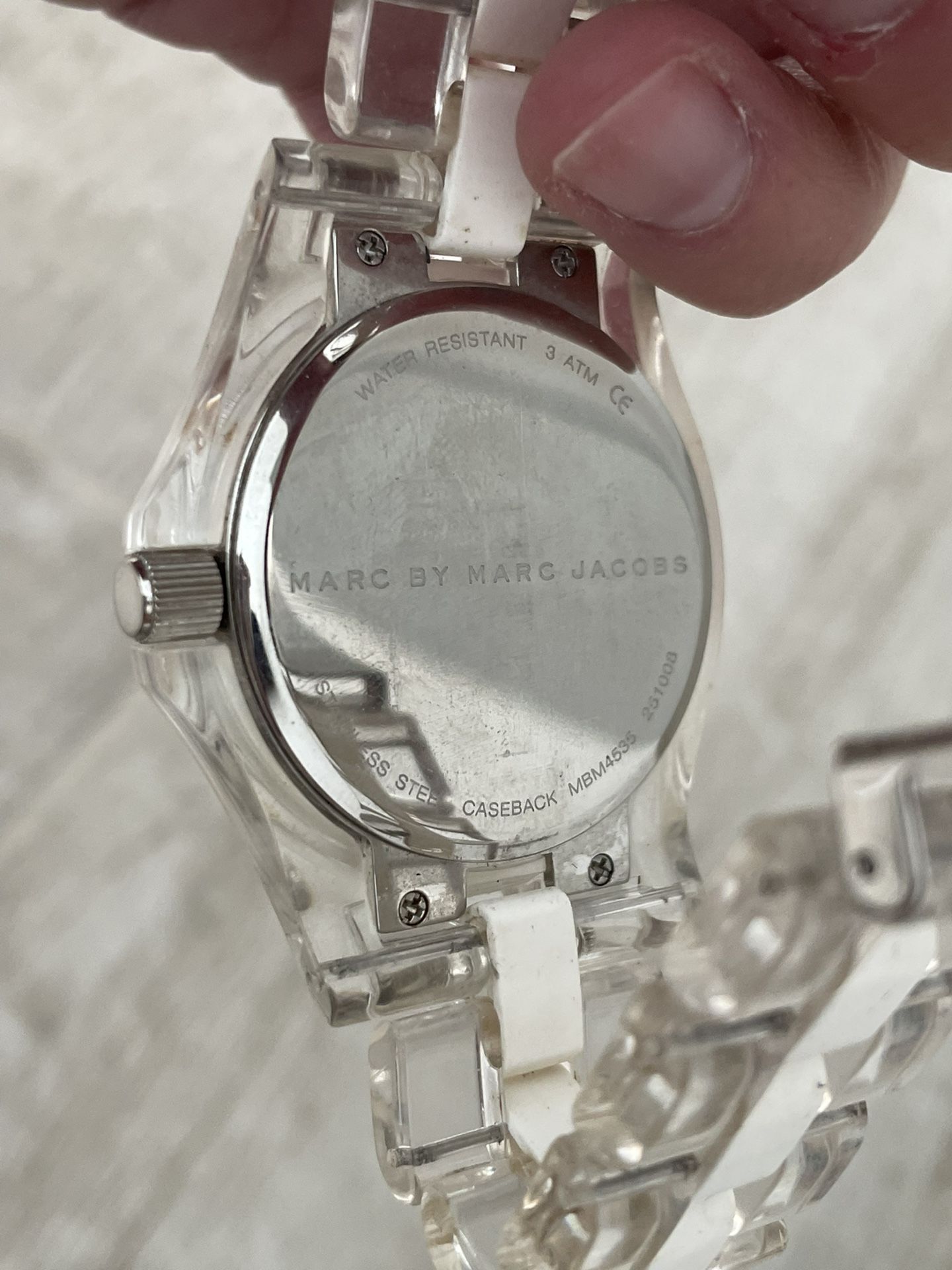 Marc by Marc Jacobs Clear Rivera Watch MB4535 for Sale in 