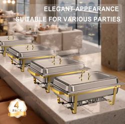 Golden Chafing Buffet set
