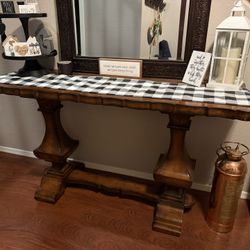 Solid Wood Console Table