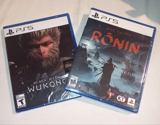 Rise Of The Ronin/Black Myth Wukong PS5 Game Bundle 