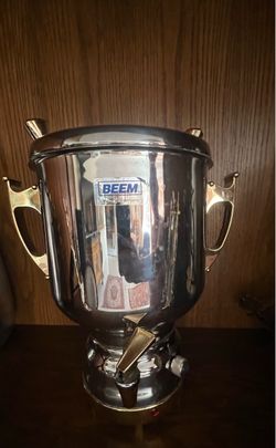 BEEM Stainless Steel Samovar Tea Urn