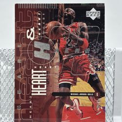 MICHAEL JORDAN, SCOTTIE PIPPEN 1998-99 Upper Deck #25 HS Heart and Soul