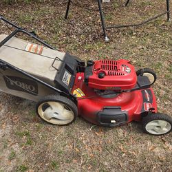 Toro self propelled lawn mower
