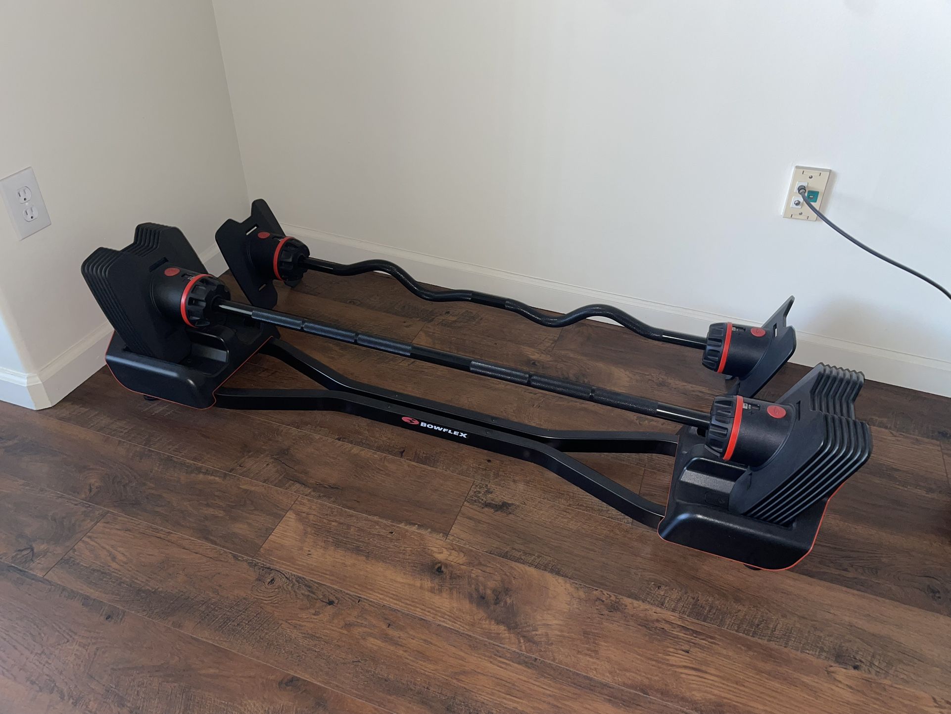 Bowflex SelectTech 2080 Barbell w/ the Curl Bar (New)