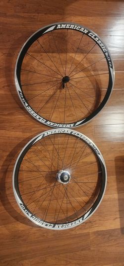 American Classic cr-420 622with cyclops powertap 2.4 alloy wheelset