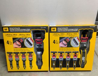 Ratchet Strap Tie downs ( Both boxes sold together or if you want just one let me know )