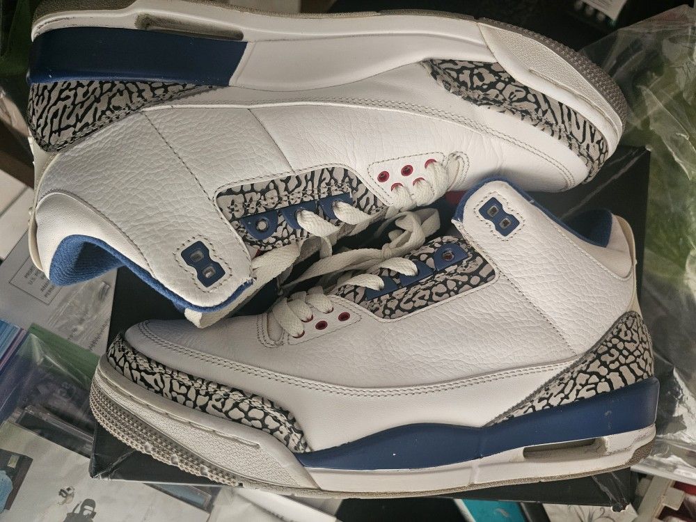 Jordan 3 True Blue