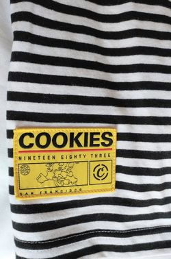 'Cookies' Catamaran shirt-B/W Jersey Top