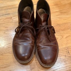 Clark’s Leather Desert Boots