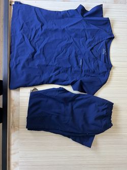 Navy Blue jaanuu Scrub Set